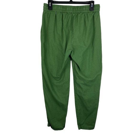 J. Crew Factory | Green Pull On Cuffed Ankle Pants - Picture 5 of 8